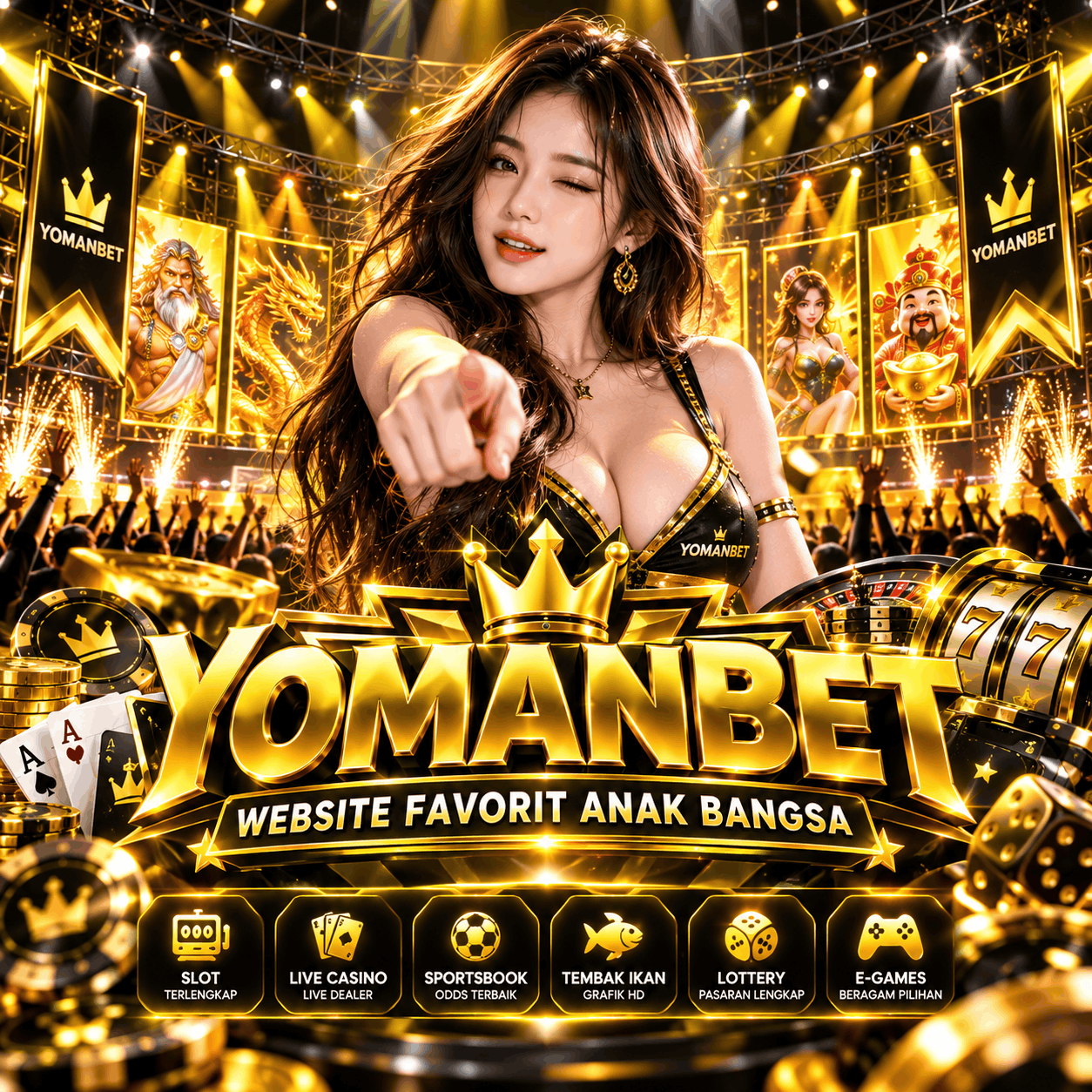 YOMANBET : Website Toto Togel dan Slot Favorit Anak Bangsa Menuju Indonesia Emas 2045